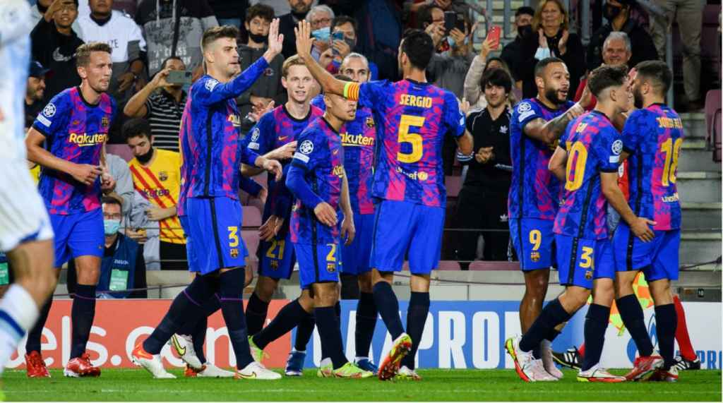 Hasil Barcelona Tadi Malam, Butuh Pemain Tertua No 2 Untuk Cetak Gol Pertama di Liga Champions
