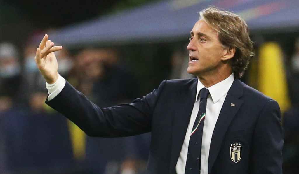 Roberto Mancini Sesalkan Kartu Merah Leonardo Bonucci Usai Dikalahkan Spanyol