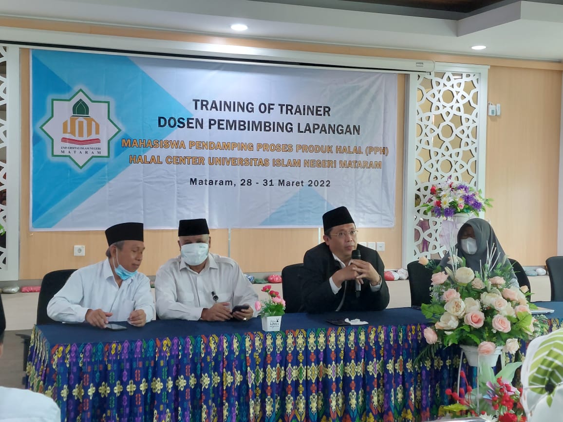 Lembaga Halal Center UIN Mataram adakan TOT Pendampingan Sertifikasi Halal