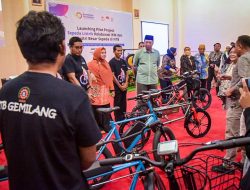 Launching Pilot Project Sepeda Listrik digelar di Kuta Mandalika. Ini Pesan Gubernur NTB