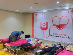 Swiss-Belcourt Lombok Sukses Gelar Kegiatan Donor Darah