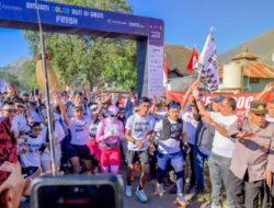 Gubernur NTB Lepas Peserta Rinjani Color Run 3 di Sembalun