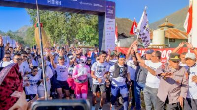 Gubernur NTB Lepas Peserta Rinjani Color Run 3 di Sembalun