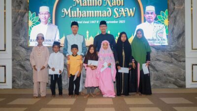 Pemkot Mataram Peringati Maulid Nabi dengan Santunan Anak Yatim